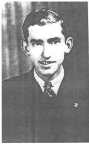 A young Ted Finn - aged 18 years in 1941